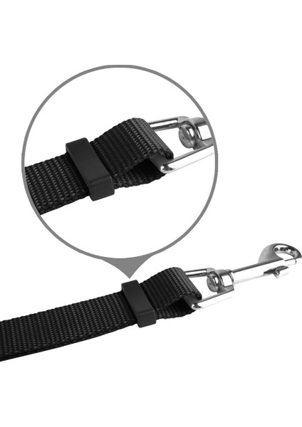 3 Yollu Köpek Tasması, Naylon Ayarlanabilir Kuplör Hiçbir Arapsaç Çıkarılabilir 3 1&#39;den Fazla Köpek Evcil Kedi Yavru Tasma (Siyah) (Yurt Dışından) fırsatları