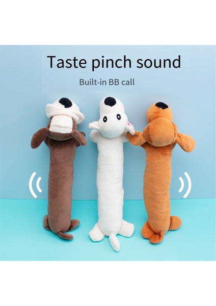 3pcs Evcil Köpek Oyuncak Interaktif Gıcırtılı Molar Peluş Oyuncak Köpekler Için Uygun Köpekler Komik Çiğneme Oyuncak Evcil Hayvanlar Malzemeleri (Yurt Dışından) modelleri
