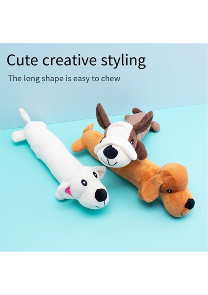 3pcs Evcil Köpek Oyuncak Interaktif Gıcırtılı Molar Peluş Oyuncak Köpekler Için Uygun Köpekler Komik Çiğneme Oyuncak Evcil Hayvanlar Malzemeleri (Yurt Dışından) fırsatları