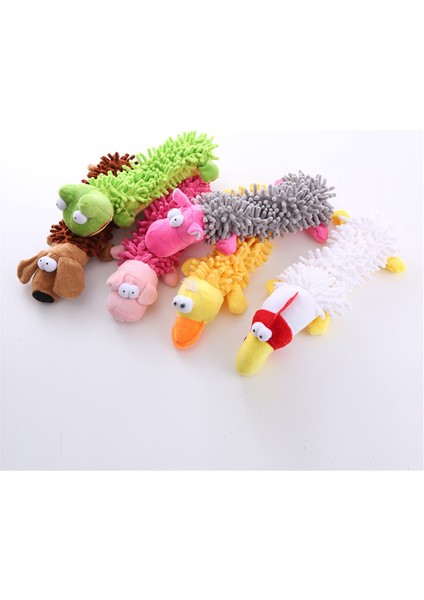 Köpek Peluş Ses Yapımı Oyuncaklar Çiğneme Dişleri Öğütme Eğitimi Oynatma Oynatma Griping Interactive Mops Lint Puppy Oyuncak, D (Yurt Dışından) indirimleri