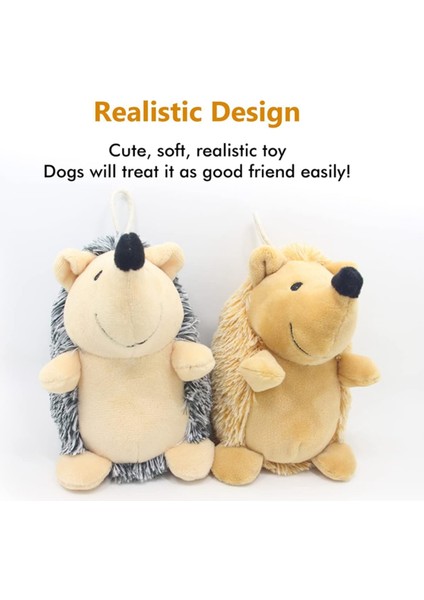 Köpek Gıcırtılı Oyuncaklar Kirpi Dolgulu Peluş Peluş Köpek Çiğneme Oyuncakları Küçük Orta ve Büyük Köpek Için Dayanıklı Etkileşimli Köpek Oyuncakları, C (Yurt Dışından) indirimleri