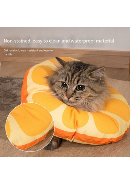 Kedi Yaka, Evcil Hayvan Boyun Konisi, Yumuşak, Aşınmaya Dayanıklı Kedi Aksesuarları, Kedi Yarası Iyileştirici Koruyucu Yaka L (Yurt Dışından) modelleri