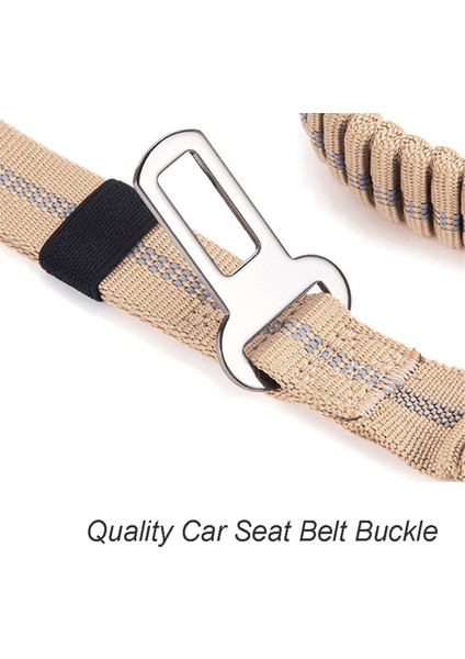 Ağır Hizmet Tipi Taktik Elastik Köpek Tasma No-Pull Köpek Tasması Yansıtıcı Şok-Emici Evcil Hayvan Tasması Büyük Köpek Tasma Siyahı (Yurt Dışından) fırsatları