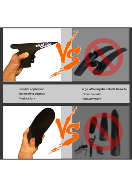 Bisiklet Çamurlukları Plastik Bisiklet Çamurluk Mtb Bisiklet Kanatları Çamur Koruma Bisiklet Aksaklıkları Bisiklet Desen-Yeşil (Yurt Dışından) modelleri