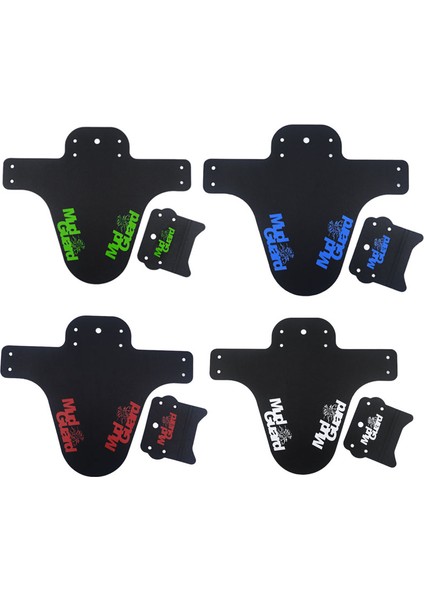 Bisiklet Çamurlukları Plastik Bisiklet Çamurluk Mtb Bisiklet Kanatları Çamur Koruma Bisiklet Aksaklıkları Bisiklet Desen-Yeşil (Yurt Dışından) fırsatları