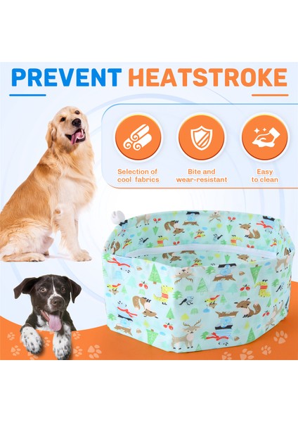 Köpek Soğutma Yaka Evcil Hayvan Soğutma Buz Önlük Kedi Önlük Yavru Kedi Yavrusu Serin Giysiler Buz Atkı Isı Çarpması Evcil Hayvan Soğutma L (Yurt Dışından) fırsatları
