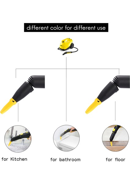Karcher Sc1 Sc2 Sc3 Sc4 Sc5 CTK10 Sg4/4 Vb. Için 2 Adet Sc Serisi Buharlı Temizleyici Parçaları Yedek Nozul (Yurt Dışından) fırsatları
