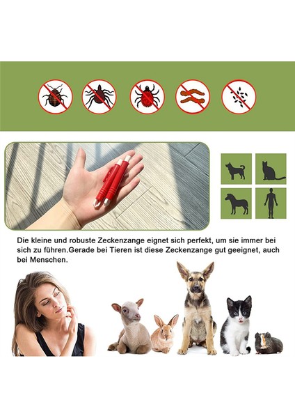 24 Adet Köpek Kedileri Için Cımbız Insanlar Insanlar ve Evcil Hayvanlar Için Cımbız, Basit ve Güvenli Kene Çıkarıcı (Yurt Dışından) fiyatları
