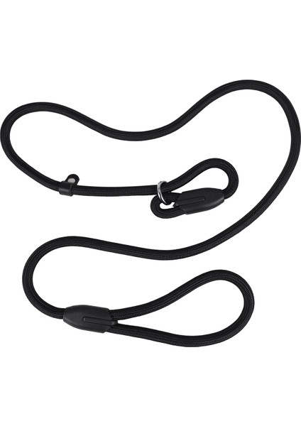 Sağlam Evcil Hayvan Yaka Halat Naylon Köpek Slip Eğitimi P Zinciri 1cm Siyah ile Yürüme Kurşun (Yurt Dışından) fiyatları