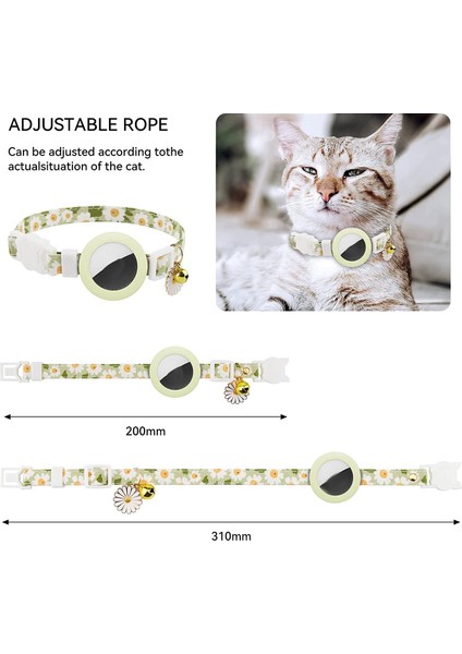 Hava Etiketi Kedi Yaka, Kedi Yaka, Silikon Tutucu ile Yavru Kedi Yaka Kırılma, Kız Çocuk Kedileri Yeşil Için (Yurt Dışından) fiyatları