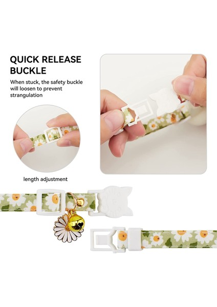 Hava Etiketi Kedi Yaka, Kedi Yaka, Silikon Tutucu ile Yavru Kedi Yaka Kırılma, Kız Çocuk Kedileri Yeşil Için (Yurt Dışından) fırsatları