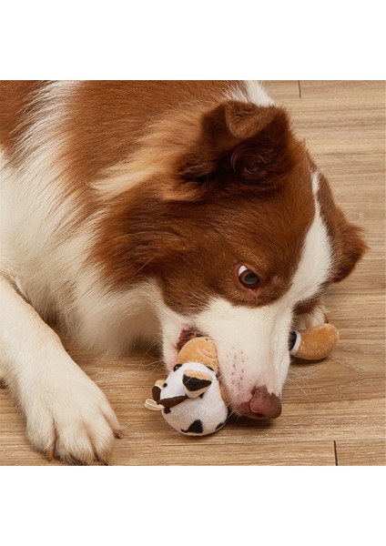 B Pet Chew Toy Puppy Molar Hayvan Şekli Isırık Dayanıklı Oyuncak Köpek Eğitimi Peluş Oyuncak, Küçük Orta Büyük Köpek Için Malzemeler (Yurt Dışından) indirimleri