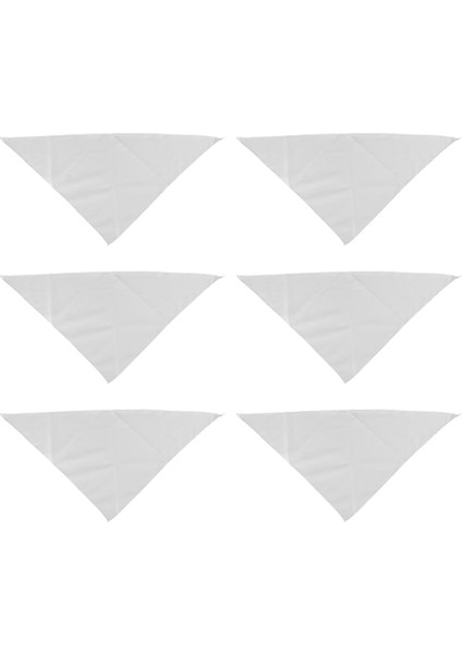 6 Adet Süblimasyon Boş Pet Bandana Isı Transferi Yıkanabilir Diy Üçgen Köpek Eşarpları Köpekler Için Kerchief Köpek Kedileri (Yurt Dışından) fiyatları