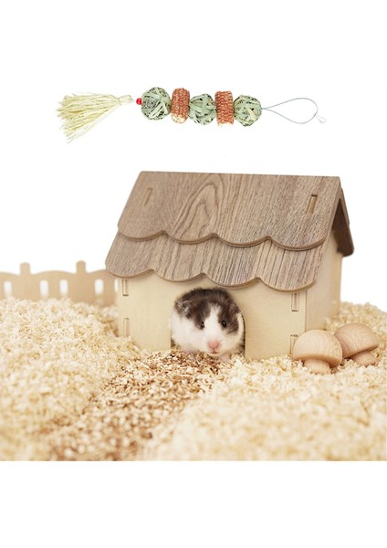 6pcs Doğal Saman Topu Asılı Ipi, Can Sıkıntısı Hamster Aksesuarlarını Rahatlatmak Için Evcil Tavşan Azı Dişleri Oyuncaklar Evcil Hayvan Ürünleri (Yurt Dışından) modelleri