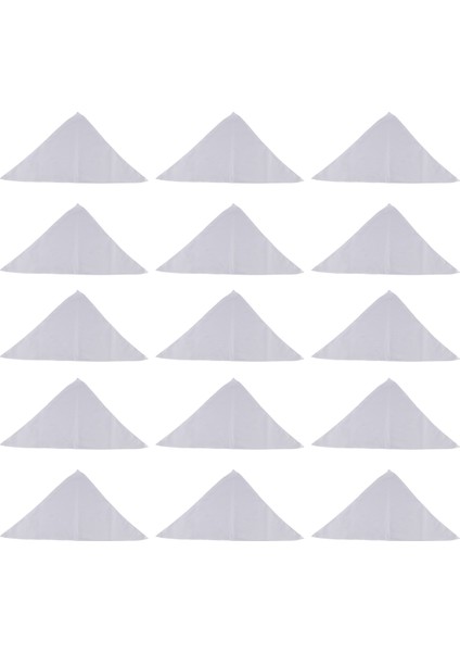 15 Adet Süblimasyon Boş Evcil Hayvan Bandana Isı Transferi Yıkanabilir Diy Üçgen Köpek Eşarpı Önlük Köpekler Için Kerchief Köpek Yavrusu Kediler (Yurt Dışından)