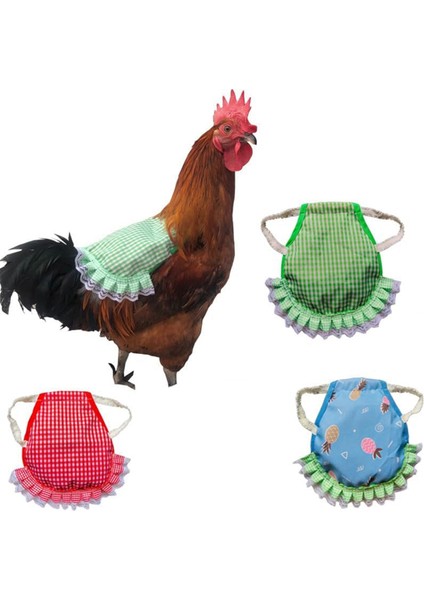Tavuk Saddle Önlük Tüy Koruma Fixer Geri Koruyucu Tavuk Sele Önlük Çift Katman Mavi (Yurt Dışından) fırsatları