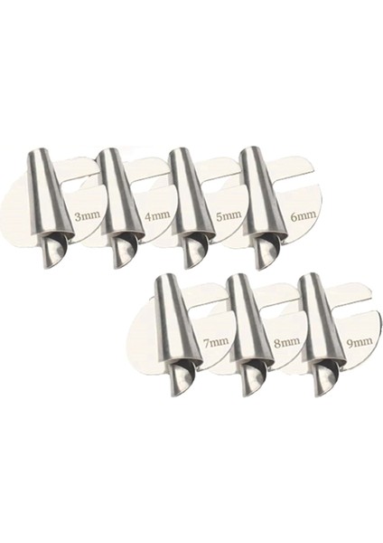 Genel Dikiş Hemming Ayakları 3-9mm 7 Boyutlar Geniş Hemming Presser Ayak Dikiş Makinesi Basınç Ayak Hemming Silindir. (Yurt Dışından)