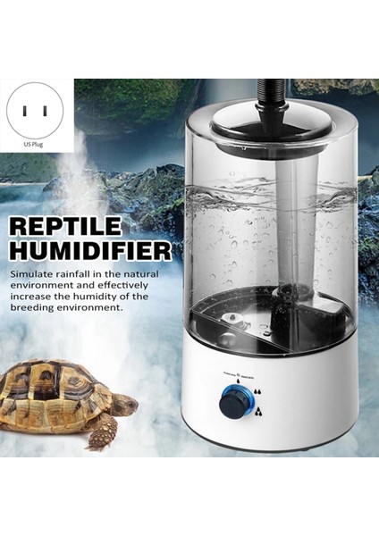 4l Amfibiler ve Hortum Ayarlanabilir Terrarium Sürüngen Sisli Nemlendirici Aksesuarları ile Sürüngen Mist Nemlendirici -Us Fiş (Yurt Dışından) indirimleri