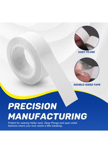 Moda Bant Çift Taraflı Alçakgönüllülük Toupee Boob Peruk Elbise Gizli Bant 5m (Yurt Dışından) indirimleri