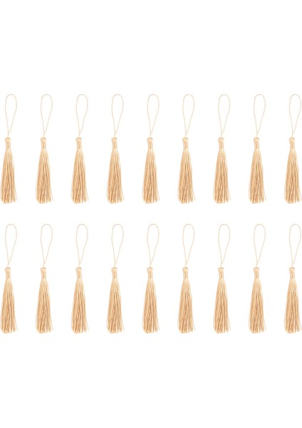 100PCS Altın 13CM/5 Inç El Yapımı Yumuşak Püsküllüler Dişi Mücevher Yapımı Için Yer Imi Püskülleri, Dıy Projeleri, Yer Imleri (Yurt Dışından)