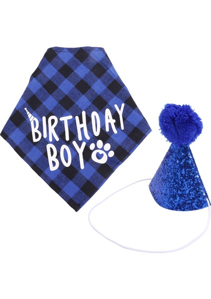 Köpek Doğum Günü Partisi Malzemeleri, Evcil Hayvan Doğum Günü Şapkası ve Erkek Köpek Doğum Günü Bandana Seti (Yurt Dışından) fiyatları