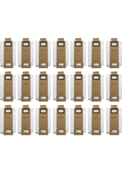 Xiaomi Roborock T7S T7SPULS S7 S70 S7MAX Elektrikli Süpürge Aksesuarları Toz Torbası Yedek Ev Robot Yedek Parçaları 21 Adet (Yurt Dışından)