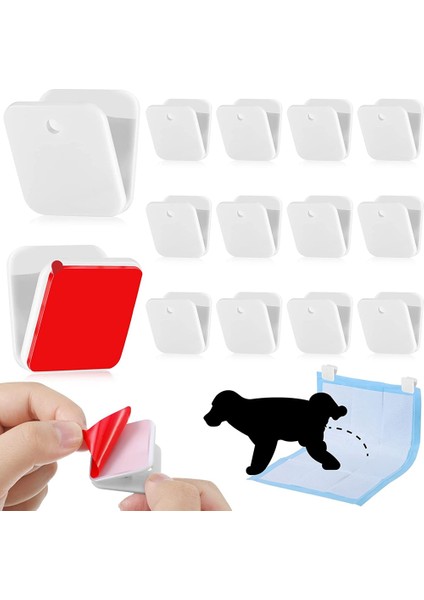Duvar Çiş Ped Tutucu Köpek Lazımlık Eğitim Pedi Tutucu Bacak Kaldırma Işaretleme Köpekleri Iç Mekan Çiş Pedleri (Yurt Dışından) fiyatları