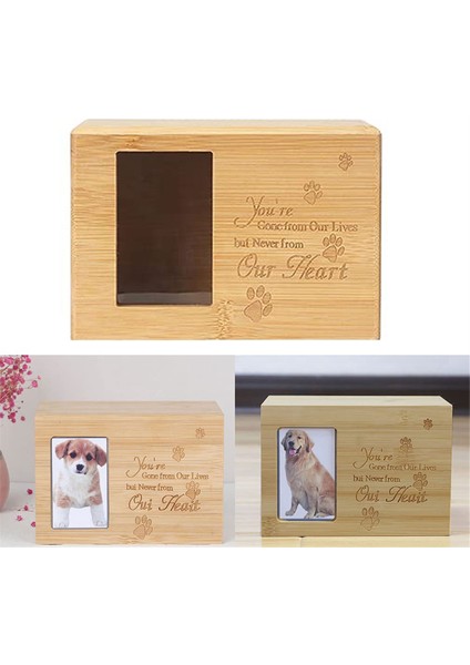 Pet Urn, Küller Için Evcil Hayvan Bellek Urn, Resim Çerçeveli Evcil Kremasyon Urn, Urn Kremasyon Kutusu (Yurt Dışından) modelleri