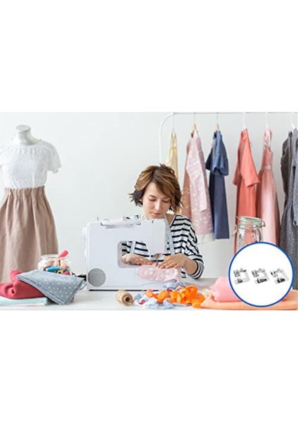 3 Boyunca Geniş Hemming Ayak Dikiş Makinesi 1/2 Inç, 3/4 Inç, 1 Inç Kardeş Şarkıcı ve Diğer Düşük Saplı Dikiş Makineleri (Yurt Dışından) modelleri