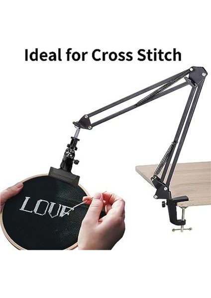 Nakış Standı, Ayarlanabilir Nakış Çember Standı, Çapraz Stitchhoop Standı, Her Türlü Nakış Çemberleri Için Uygun (Yurt Dışından) indirimleri