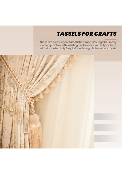 100PCS Altın 13CM/5 Inç El Yapımı Yumuşak Püsküllüler Dişi Mücevher Yapımı Için Yer Imi Püskülleri, Dıy Projeleri, Yer Imleri (Yurt Dışından) modelleri