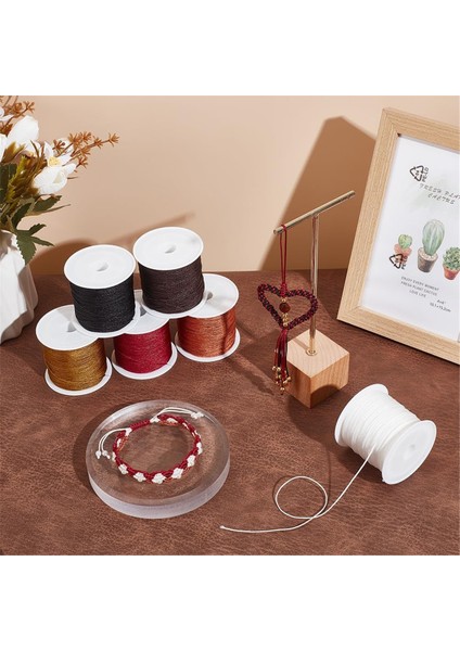 300 Yarda Naylon Tel Kordon, 0.8mm Boncuk Iplik Düğümleme Naylon Kordonlar Örgülü Asansör Gölge Kablosu Fo Kolyeler, Makrone (Yurt Dışından) fırsatları