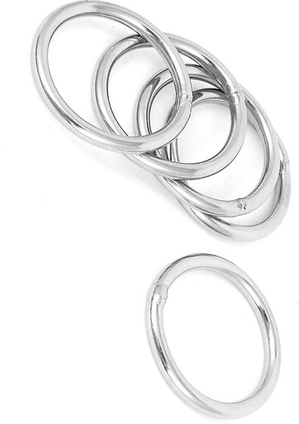 30MM x 3mm Paslanmaz Çelik Dokunma Çöplek Kaynaklı O Halkalar 5 Pcs (Yurt Dışından) modelleri