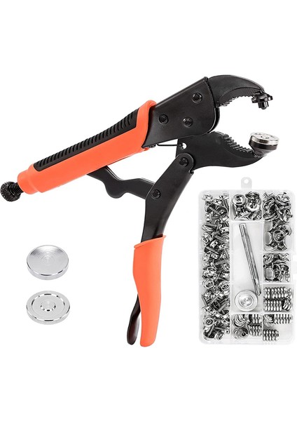 Ağır Hizmet Tipi Snap Taşıyıcılar Kiti+ Canvas Snap Kit, Vida Çıtçıtları, Tekne Örtüsü Enstaneleri, Tekne Için Ayar Aracı Halı Snap Kiti (Yurt Dışından)