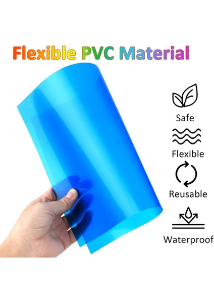 6 Renkli Film Paketi Jel, Şeffaf Renkli Film, Lambalar Için Isıya Dayanıklı, Renkli Filtre (30 x 21 Cm) (Yurt Dışından) fırsatları