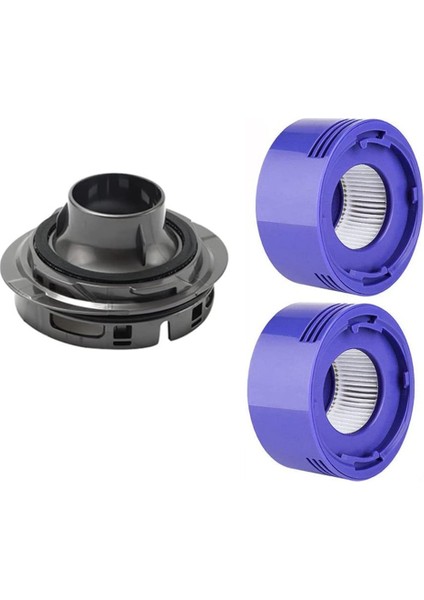 Dyson V7 V8 Elektrikli Süpürge Aksesuarları Için Arka Filtre Kitli Motor Arka Kapağı (Yurt Dışından)