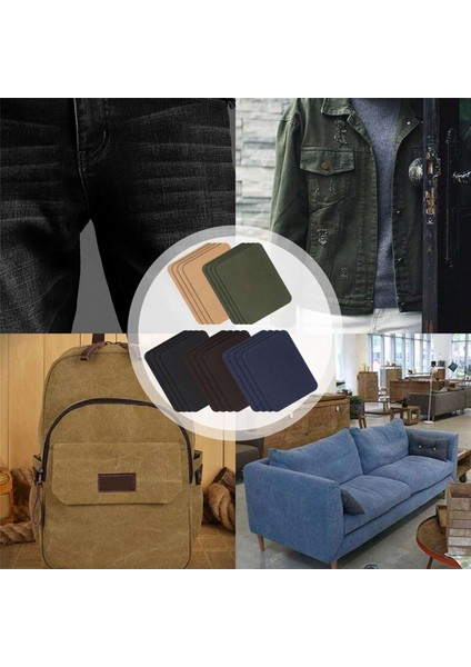 Yamalar Üzerinde Demir 20 Parça Ceket Jean Giysileri Yamalar Kit, 4.9 x 3.7 Inç, Karanlık Ürün Yelpazesi, 5 Renk (Yurt Dışından) fiyatları