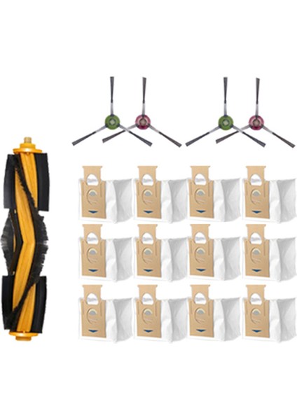 Ecovacs Deebot T9 Aıvı T8 Aıvı N8 Pro Toz Torbası Parçaları Ana Yan Fırça Robotlu Süpürge Yedek Aksesuarlar (Yurt Dışından)