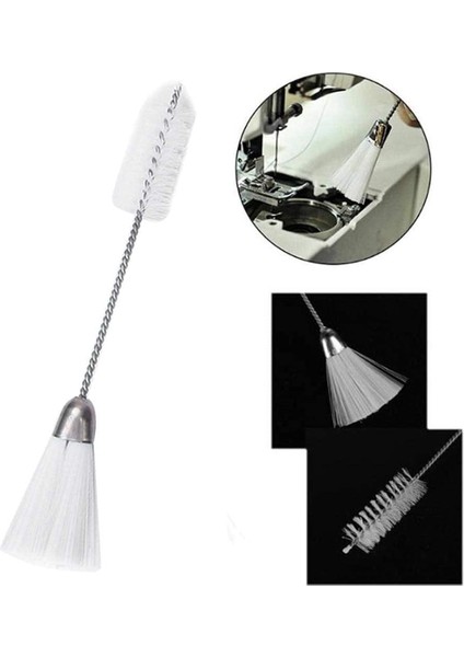 10PCS Dikiş Makinesi Fırçası Dikiş Araçları Aksesuar Lot Çift Uçlu Dikiş Makinesi Temizleme Fırça Tozu Kapitleme Çıkartma (Yurt Dışından) modelleri