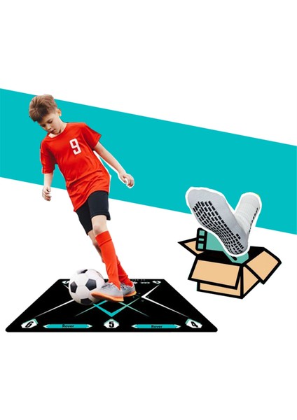 Siyah Futbol Eğitim Mat Slip Olmayan Katlanabilir Çocuklar Yetişkin Top Eğitim Mat (Yurt Dışından) modelleri