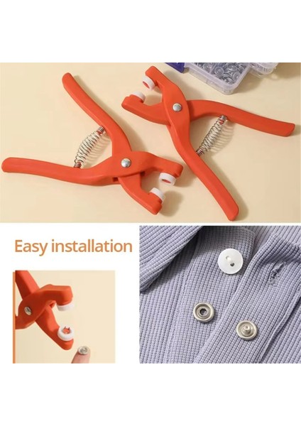 Snap Button Kit Manuel Pres Pense Metal Snap Düğmeleri Dikiş Için Dıy El Sanatları Kıyafetleri Şapkalar Dikiş Snap Düğmeleri (Yurt Dışından) fırsatları