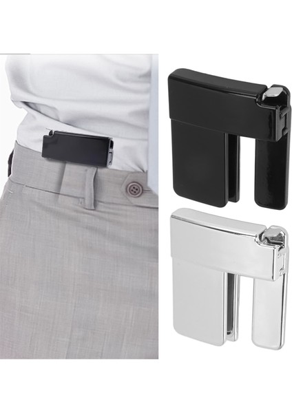 2pcs Pantolon Bel Shrink Klipsli Toka Dayanıklı Çok Fonksiyonlu Kayış Klipsli Toka Çok Fonksiyonlu Kayış Klips (Yurt Dışından) indirimleri