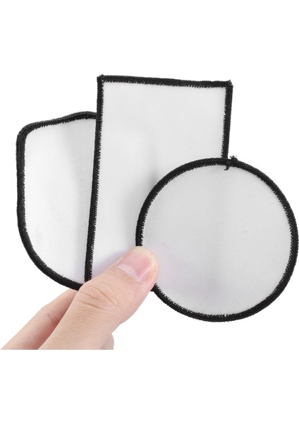 24PCS Süblimasyon Yaması Boşluklar Kumaş Demir-On Yamalar Şapka Giysileri Için Onarım Yaması Sırt Çantaları Üniformaları, 3 Stil (Yurt Dışından)