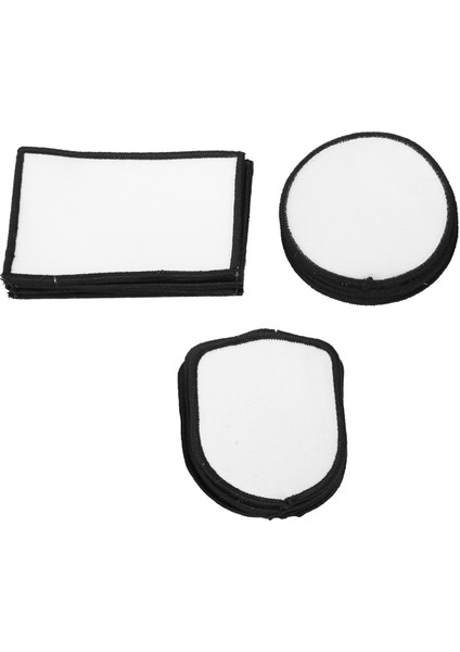 24PCS Süblimasyon Yaması Boşluklar Kumaş Demir-On Yamalar Şapka Giysileri Için Onarım Yaması Sırt Çantaları Üniformaları, 3 Stil (Yurt Dışından) fiyatları