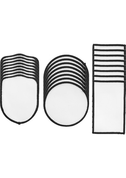 24PCS Süblimasyon Yaması Boşluklar Kumaş Demir-On Yamalar Şapka Giysileri Için Onarım Yaması Sırt Çantaları Üniformaları, 3 Stil (Yurt Dışından) modelleri