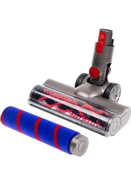 Dyson V7 V8 V10 V11 V15 Elektrikli Süpürge Için Doğrudan Tahrikli Türbin Fırça Kafası Yedek Kabarık Rulo ile (Yurt Dışından)