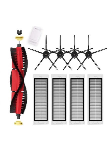 Hepa Filtre Ana Yan Fırça Xiaomi Roborock S5 Max S50 S55 S6 S6 Saf Elektrikli Süpürge Parçaları (Yurt Dışından)