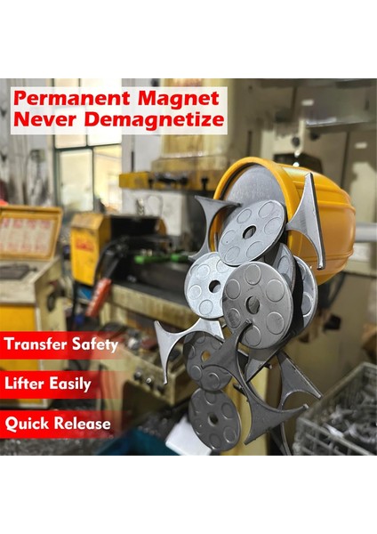 Toplu Parça Kaldırıcı Uzun Menzilli Sap, Güçlü Malzeme Taşıma Mıknatısı (Yurt Dışından) indirimleri