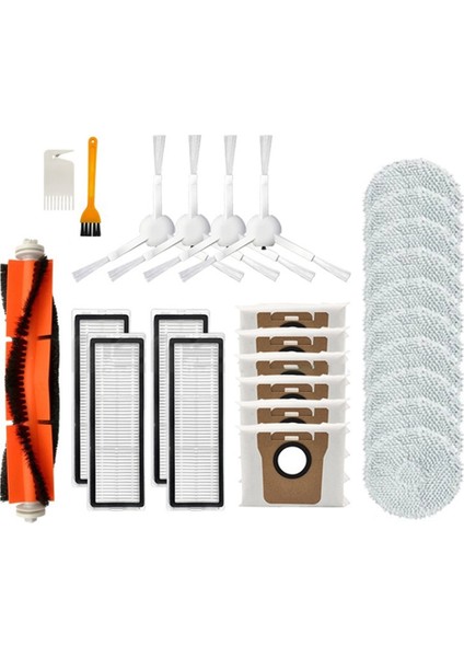 Xiaomi Dreame Bot L10S Ultra Robot Temizleyici Paspas Bezi Hepa Filtre Toz Torbası Yedek Kit Parça Aksesuarları (Yurt Dışından)