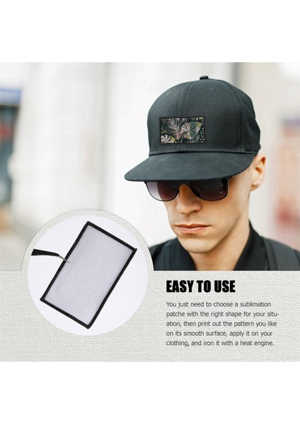 30 Adet Süblimasyon Demir Yamaları Kumaş, 5 Şekil Süblimasyon Boşlukları Yamalar Dıy El Sanatları Için Yamalar, Şapkalar (Yurt Dışından) modelleri